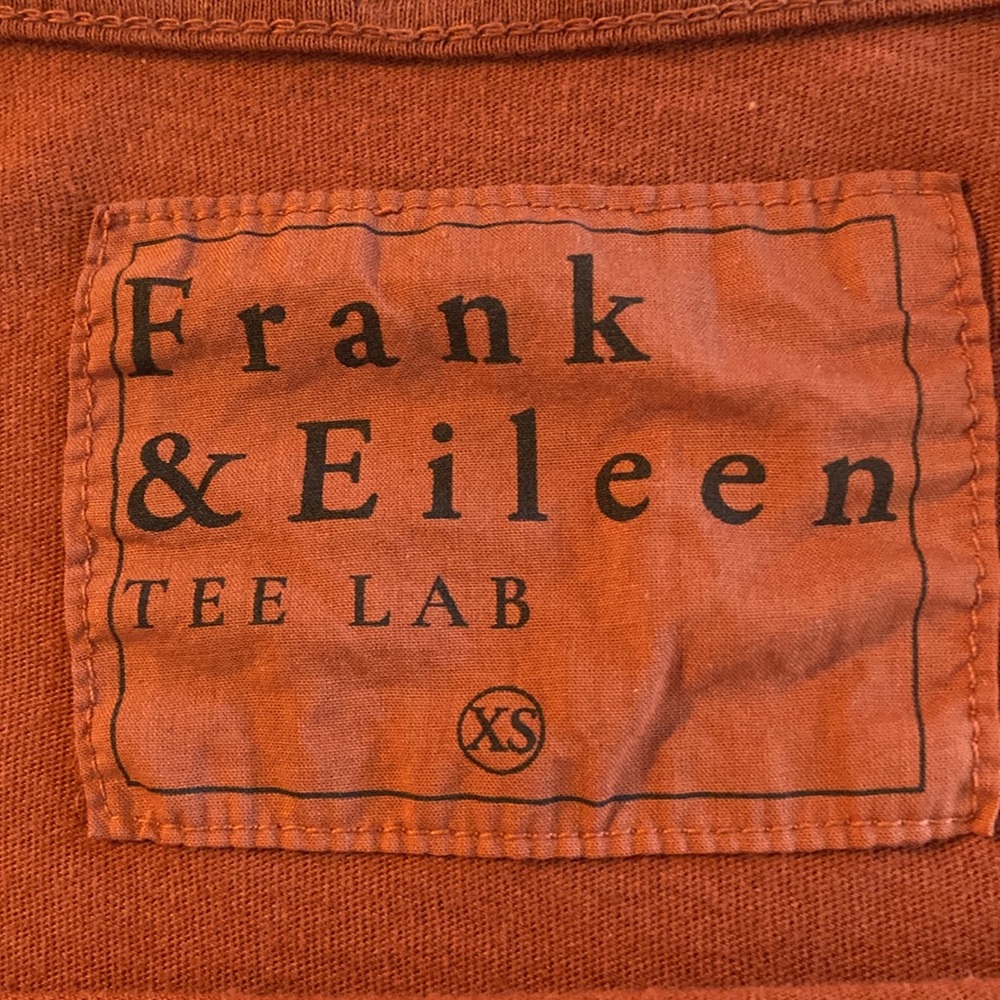 Frank and Eileen  Luxe Rust Long Sleeve  Casual Everyday Top 3516 - Picture 5 of 8